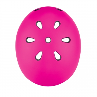 EVO-helmets-best-scooter-helmets-for-toddlers-with-air-vents-cooling-system-neon-pink thumbnail 3
