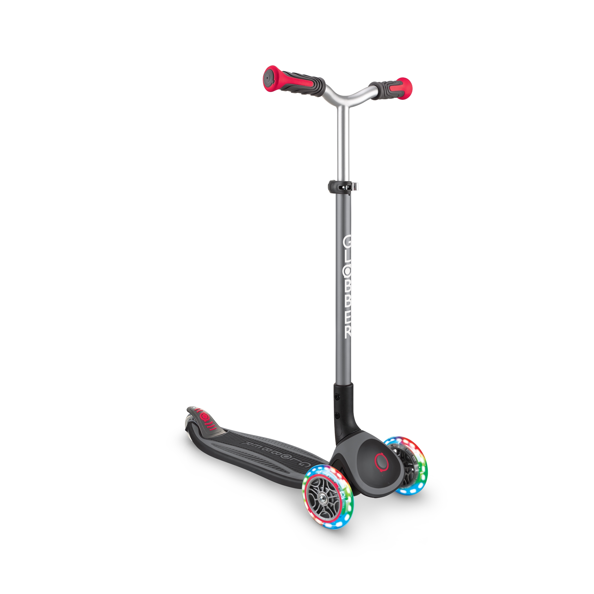 Globber-MASTER-LIGHTS-premium-3-wheel-foldable-light-up-scooter-for-kids-aged-4-to-14_black-red 4