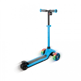 Globber-ONE-K-E-MOTION-4-award-winning-3-wheel-electric-scooter-for-boys-and-girls-with-dual-braking-system_sky-blue thumbnail 2