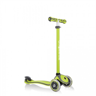 GO-UP-COMFORT-scooter-with-seat-with-adjustable-T-bar-lime-green thumbnail 4