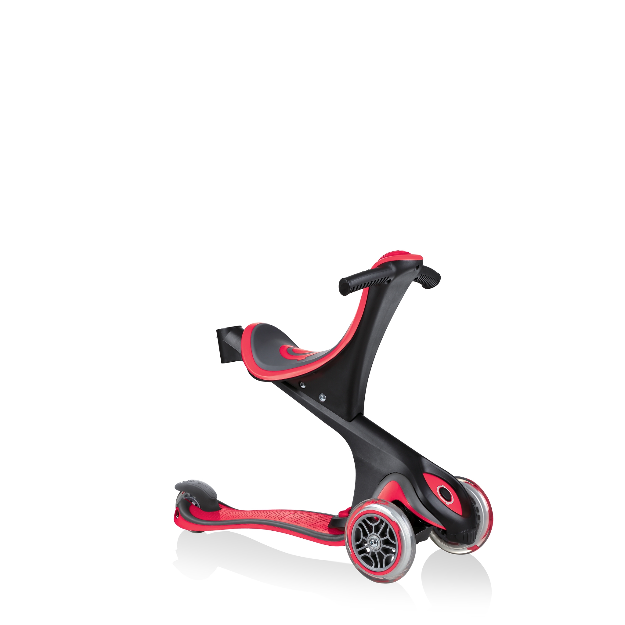 GO-UP-COMFORT-scooter-with-seat-walking-bike-new-red 2