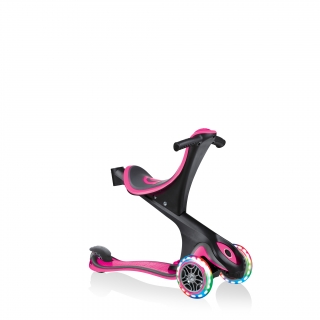 GO-UP-COMFORT-LIGHTS-scooter-with-seat-walking-bike-deep-pink thumbnail 2