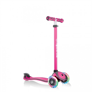 GO-UP-COMFORT-LIGHTS-scooter-with-seat-with-adjustable-T-bar-deep-pink thumbnail 4