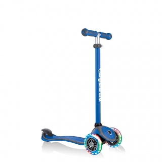 GO-UP-COMFORT-LIGHTS-scooter-with-seat-with-adjustable-T-bar-navy-blue thumbnail 4