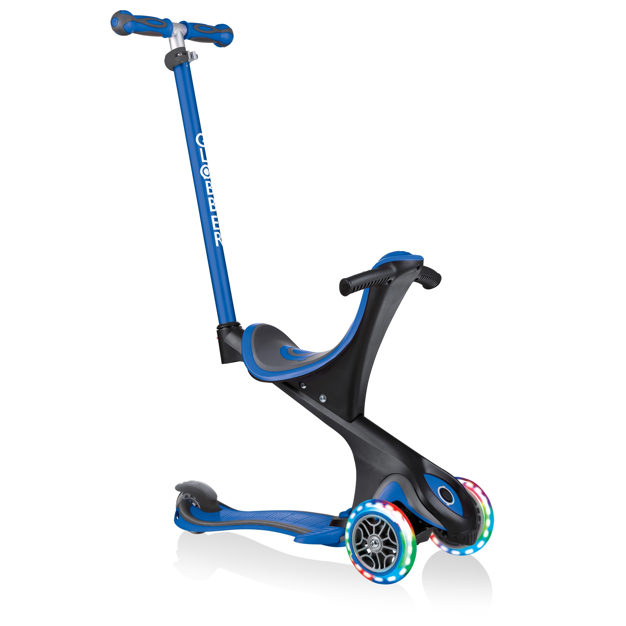 GO-UP-COMFORT-LIGHTS-scooter-with-seat-with-extra-wide-seat-navy-blue 0