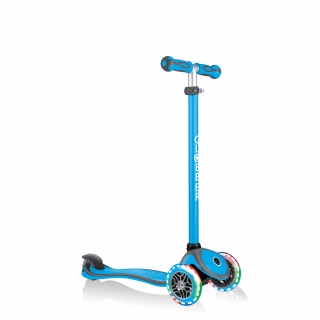 GO-UP-COMFORT-LIGHTS-scooter-with-seat-with-adjustable-T-bar-sky-blue thumbnail 4