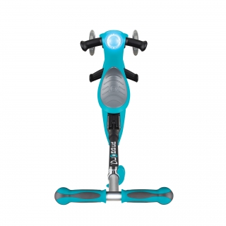 GO-UP-DELUXE-PLAY-ride-on-walking-bike-scooter-with-light-and-sound-module-and-extra-wide-3-height-adjustable-seat-teal thumbnail 2