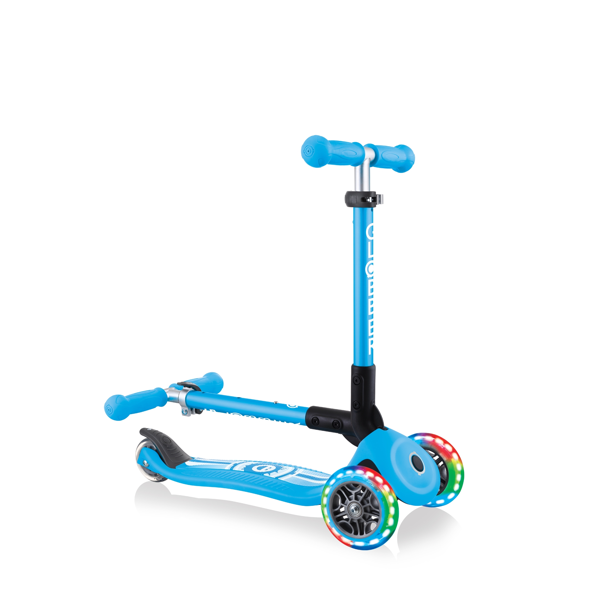 Foldable-3-wheel-scooter-for-toddlers-Globber-JUNIOR-FOLDABLE-FANTASY-LIGHTS 4