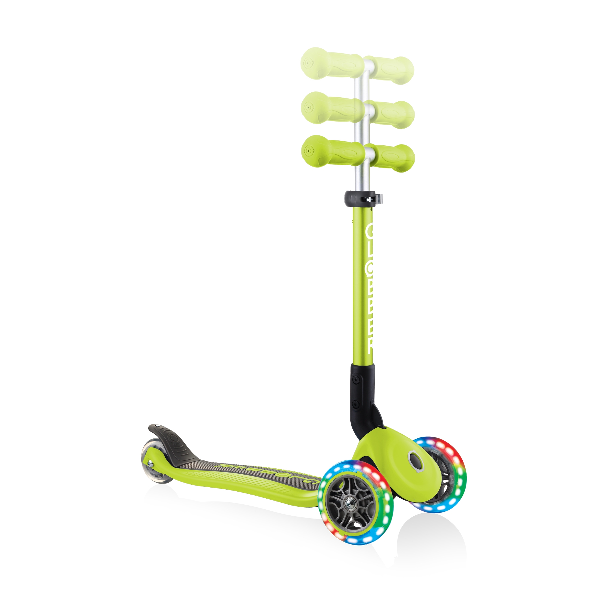 adjustable-3-wheel-scooter-for-toddlers-Globber-JUNIOR-FOLDABLE-LIGHTS 2