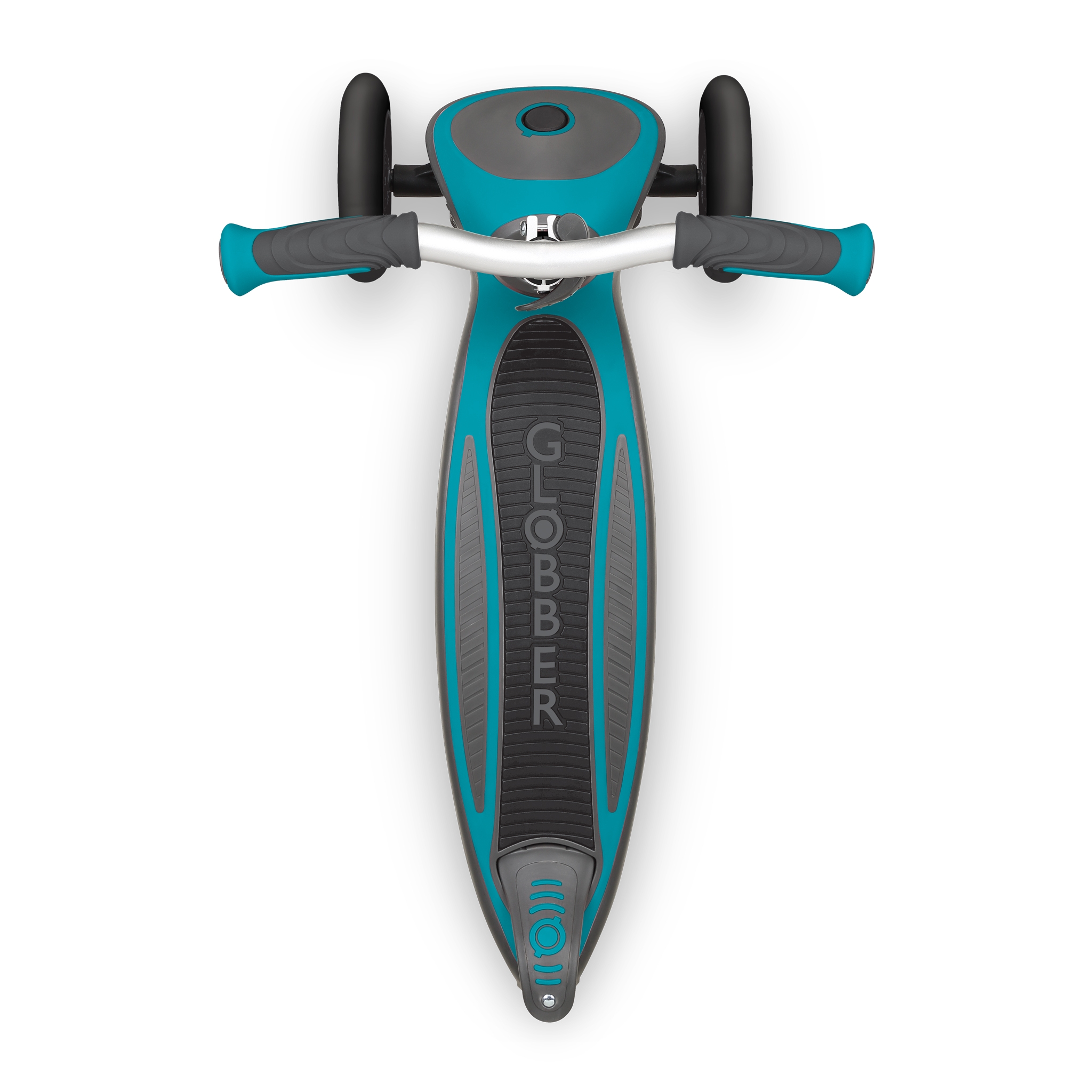 Globber-MASTER-3-wheel-foldable-scooter-for-kids-with-extra-wide-anti-slip-deck-for-comfortable-rides_teal 0