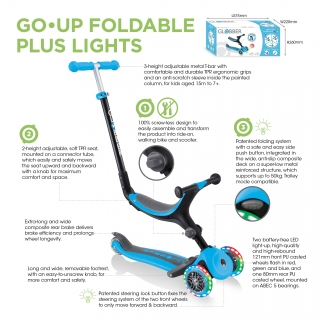 Globber-GO-UP-FOLDABLE-PLUS-LIGHTS-scooter-with-seat-for-toddlers thumbnail 3