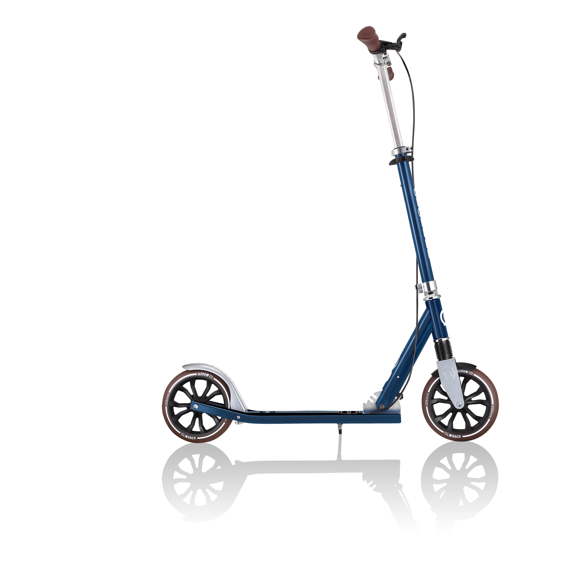 Globber-NL-205-DELUXE-collapsible-2-wheel-scooter-for-kids-with-big-wheels-205mm 5