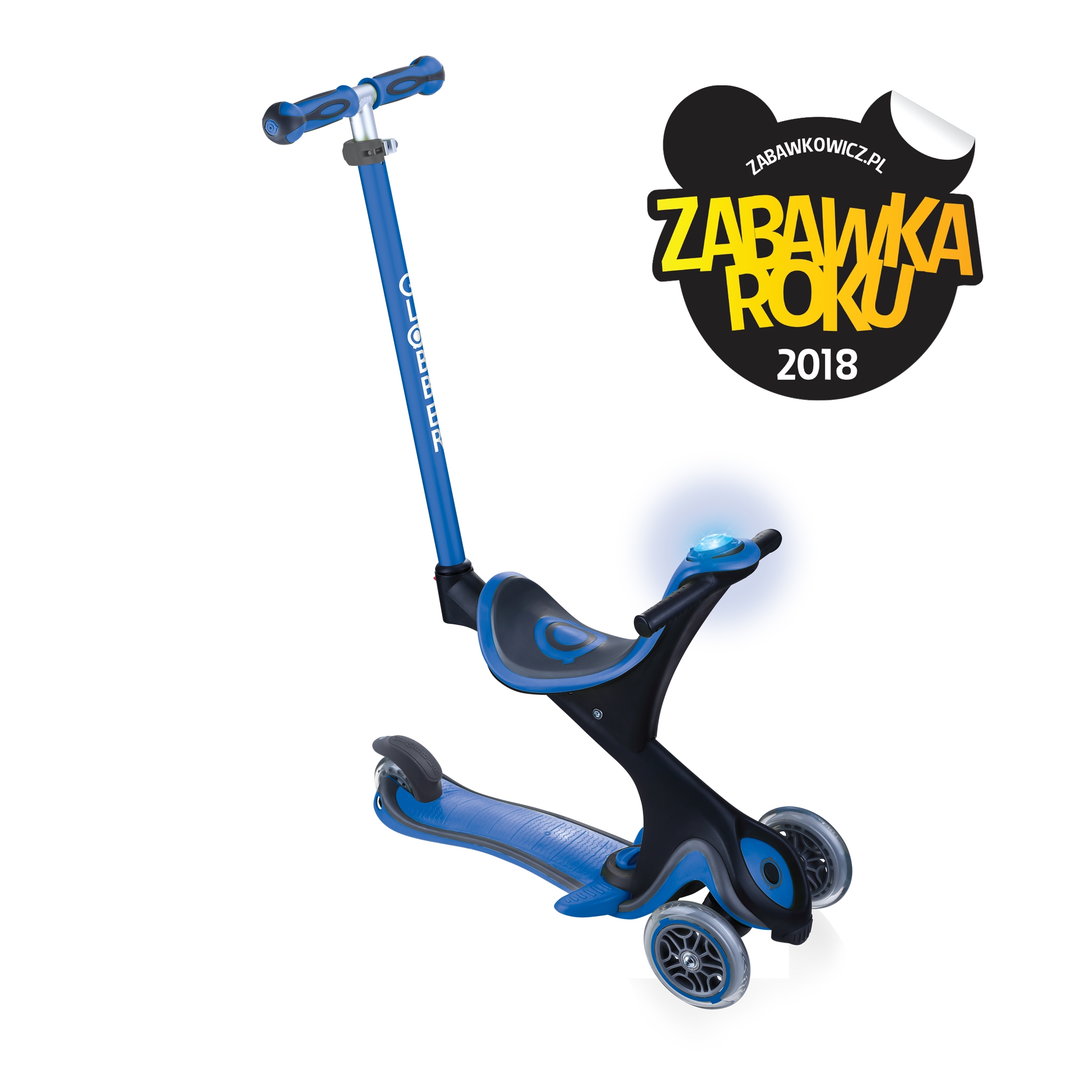 GO-UP-COMFORT-scooter-with-seat-and-LED-flash-and-sound-module_navy-blue 0
