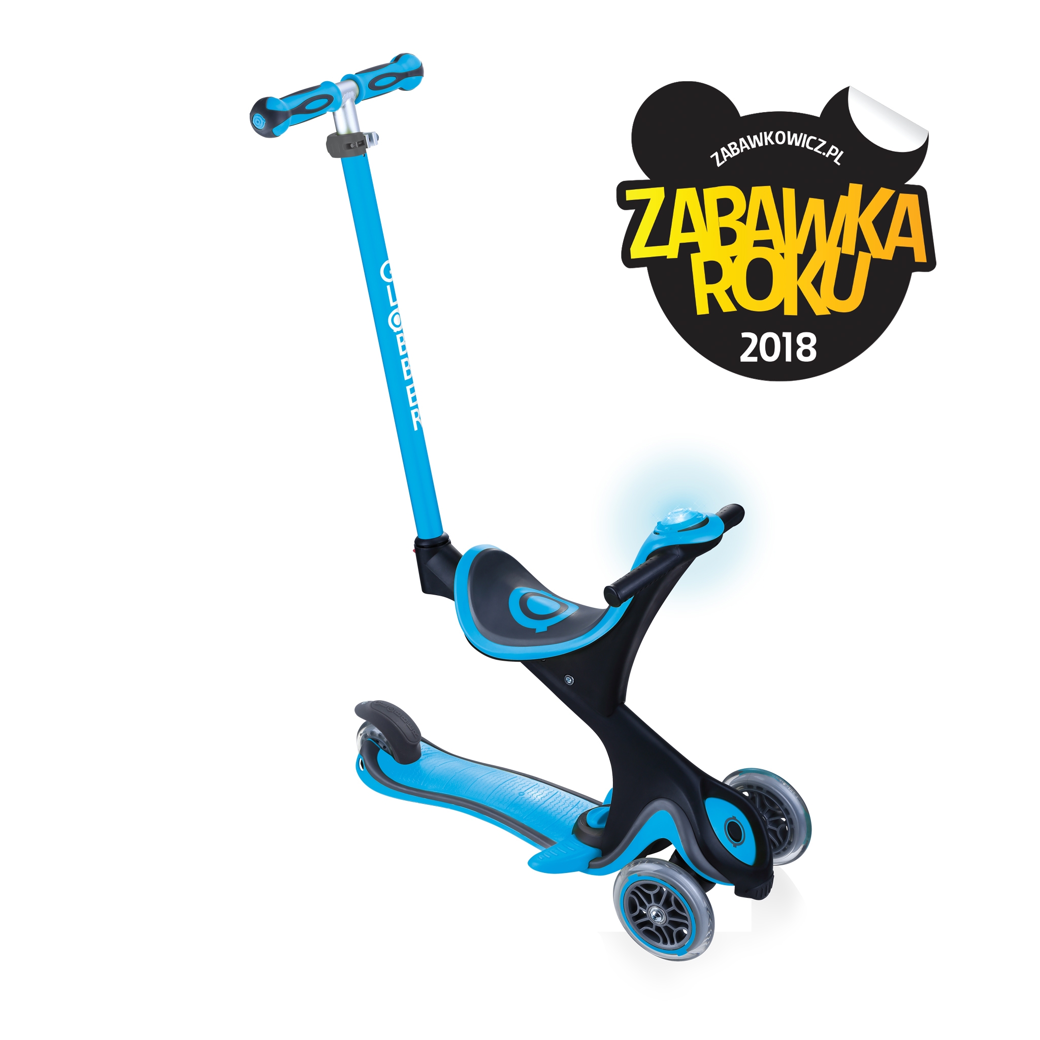 GO-UP-COMFORT-scooter-with-seat-and-LED-flash-and-sound-module_sky-blue 0