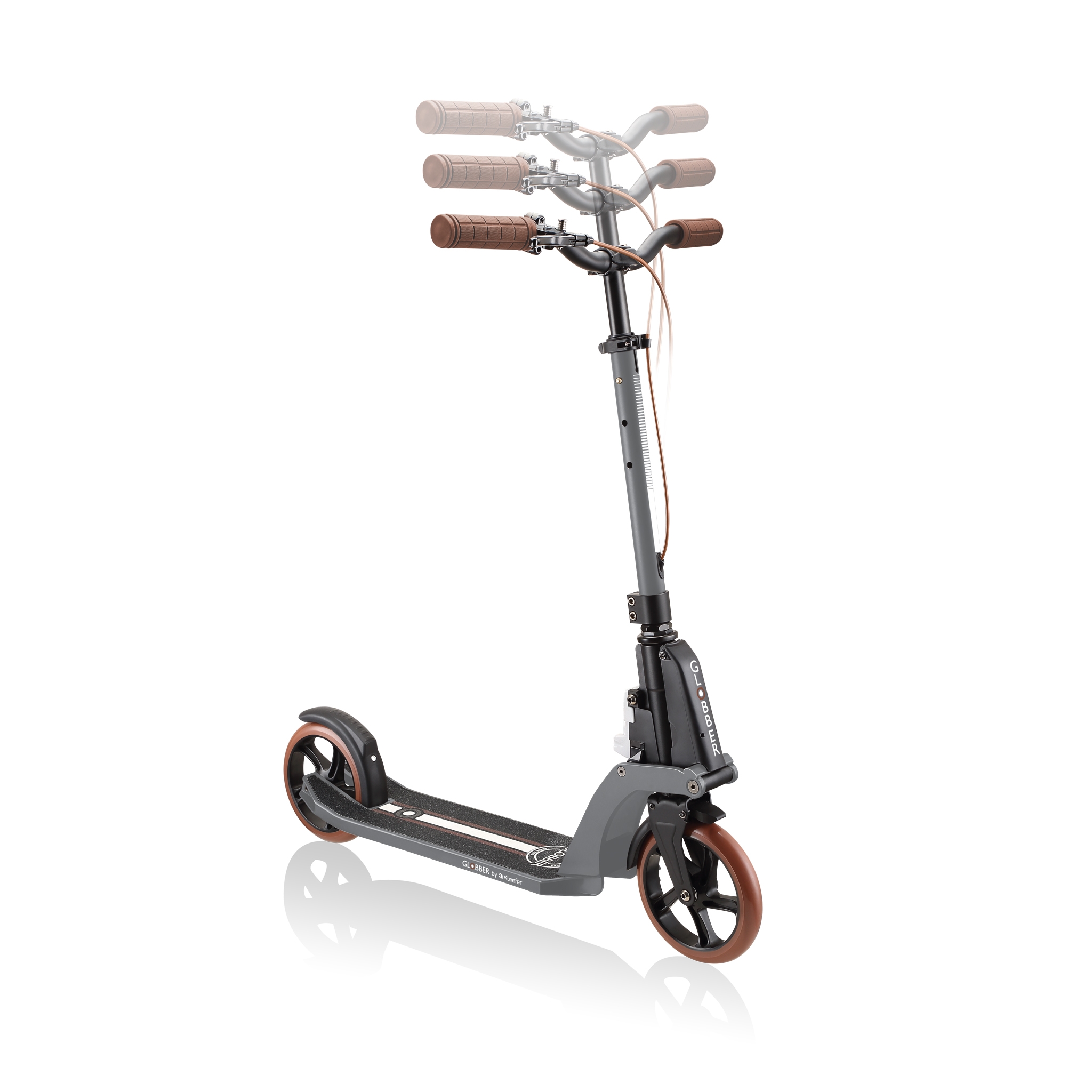 ONE-K-180-PISTON-DELUXE-adjustable-folding-scooter-for-adults 2