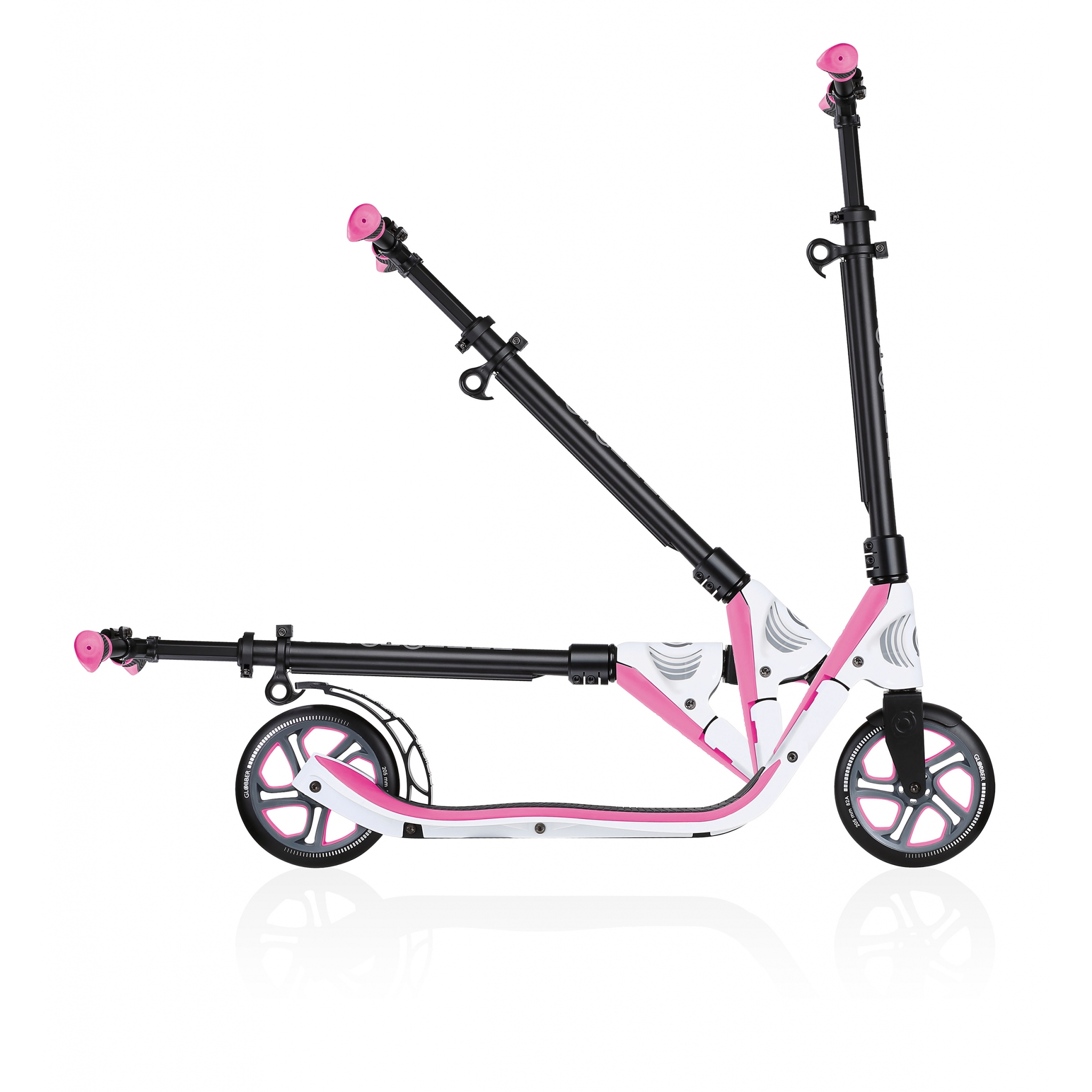 2-wheel foldable scooter for adults - Globber ONE NL 205 3