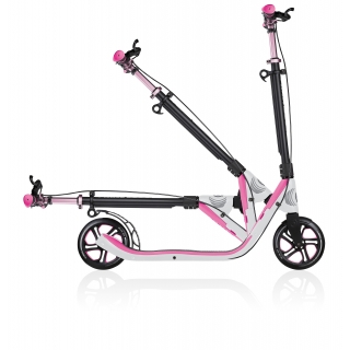 foldable scooter for adults with handbrake - Globber ONE NL 205 DELUXE thumbnail 3