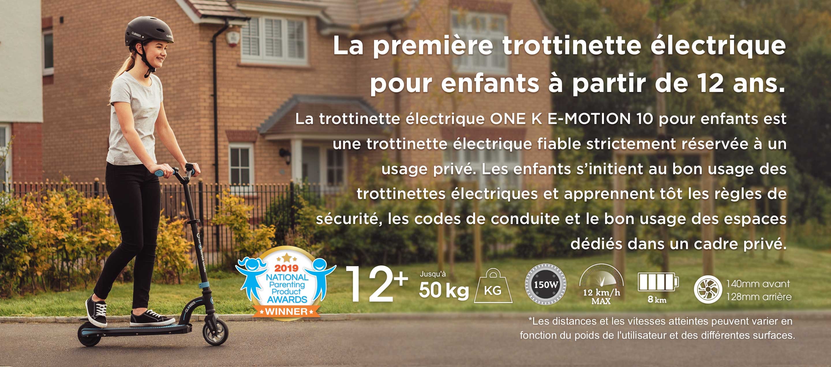 Une trottinette électrique pour les enfants à partir de 8 ans pour tous les jours