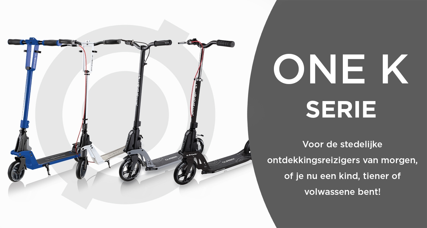 Opvouwbare en opvouwbare tweewielige scooters voor kinderen, tieners en volwassenen - Globber ONE K-serie