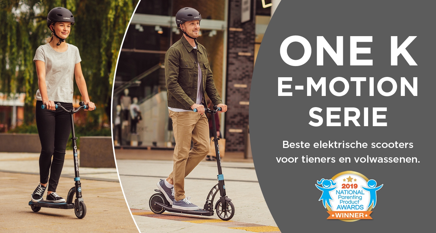 Opvouwbare elektrische step voor tieners en volwassenen - Globber ONE K E-MOTION