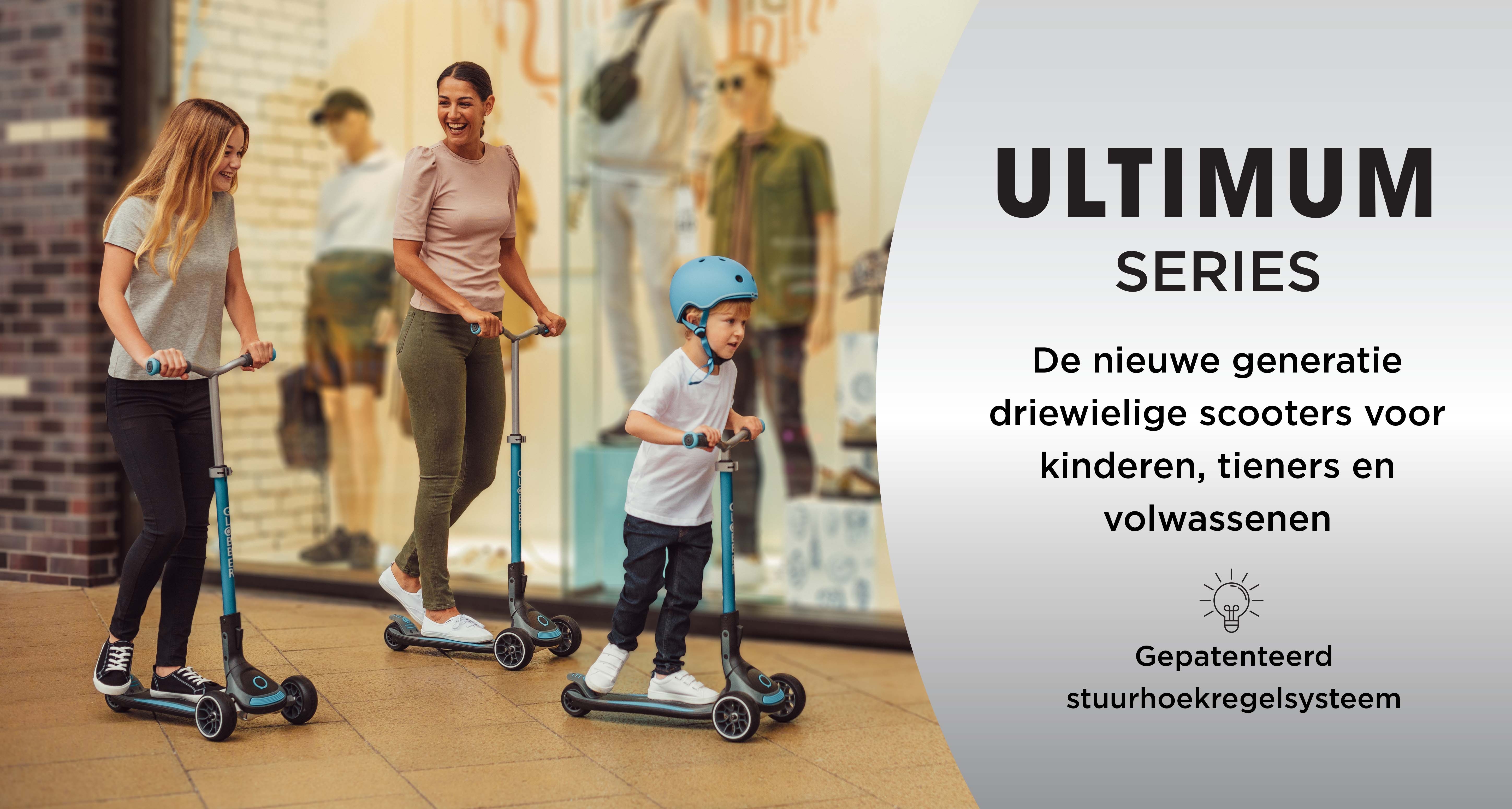 The new generation of 3-wheel scooters for kids & teens