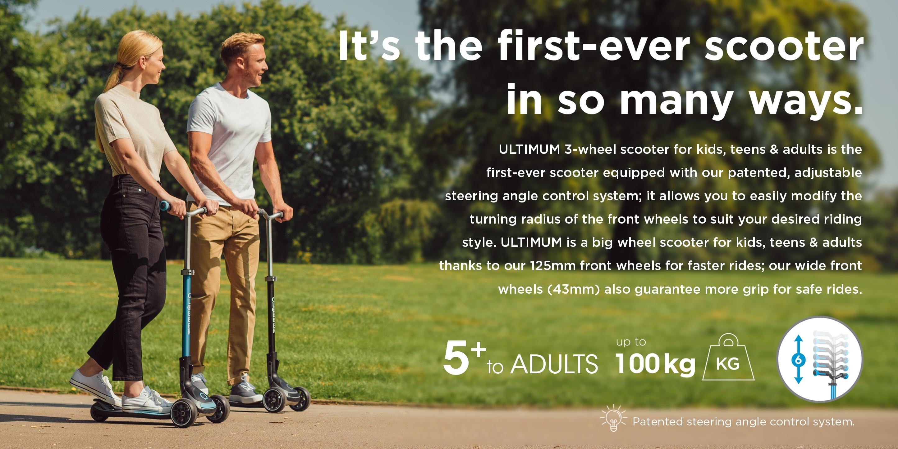 ULTIMUM is the first-ever scooter in so many ways