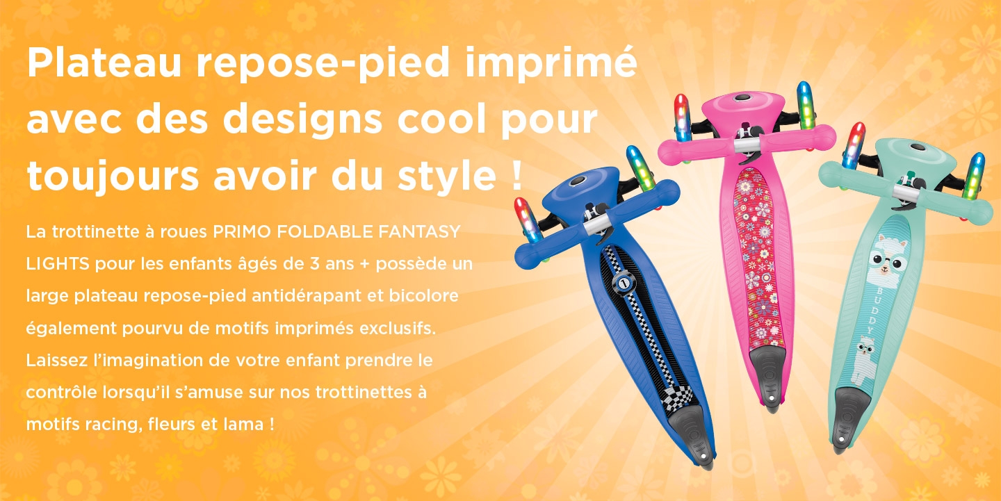 Plateau repose-pied imprimé avec des designs cool pour toujours avoir du style !