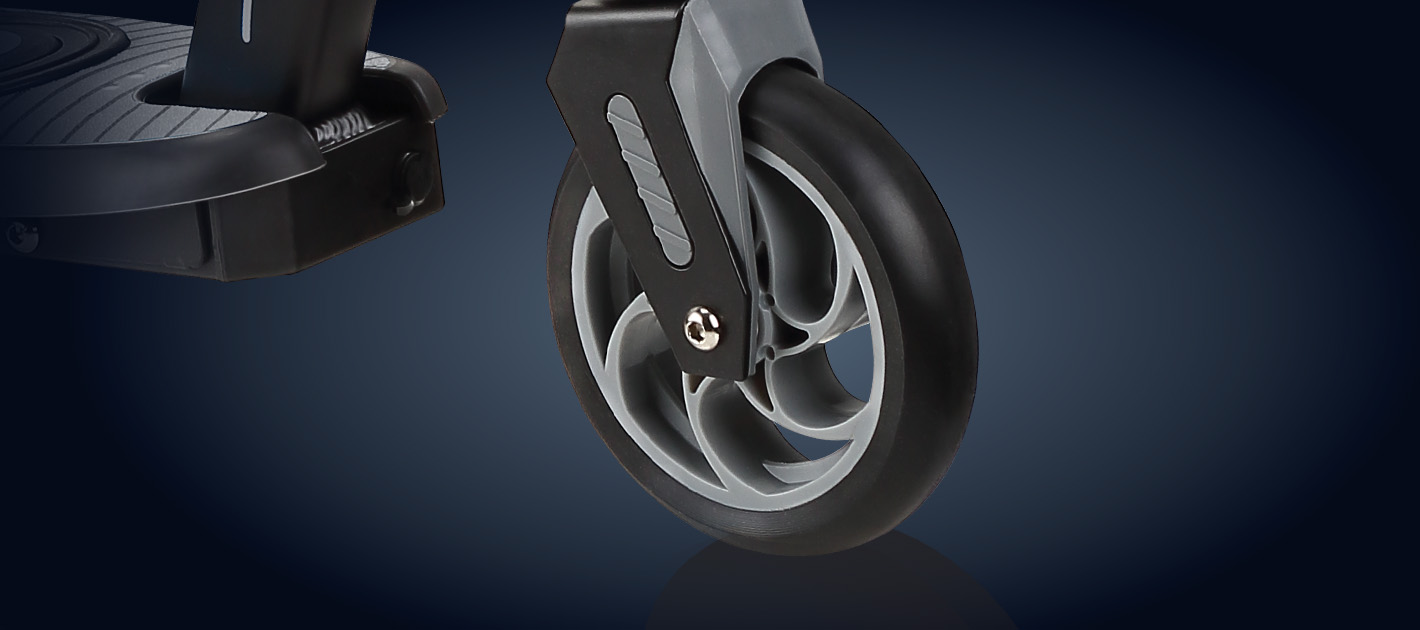 The Wheels and Tires - kids' electric scooter PU casted wheels