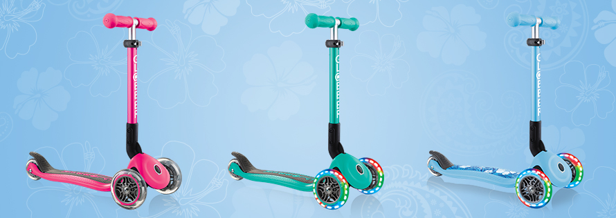 JUNIOR Series 3-wheel scooters for toddlers aged 2+
