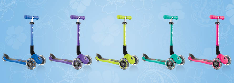 JUNIOR FOLDABLE toddler scooters with patented folding system