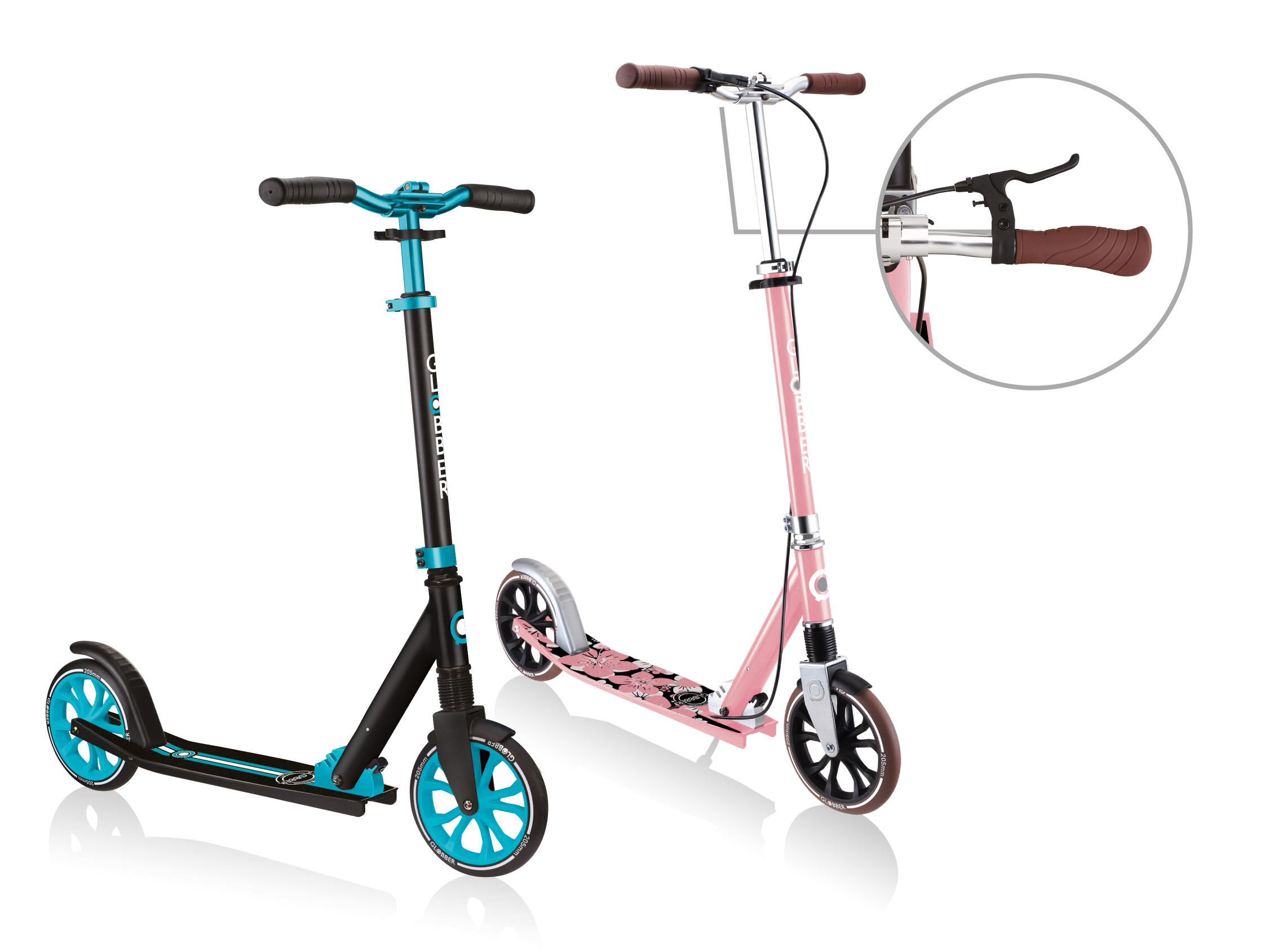 NL Series big wheel scooters for kids