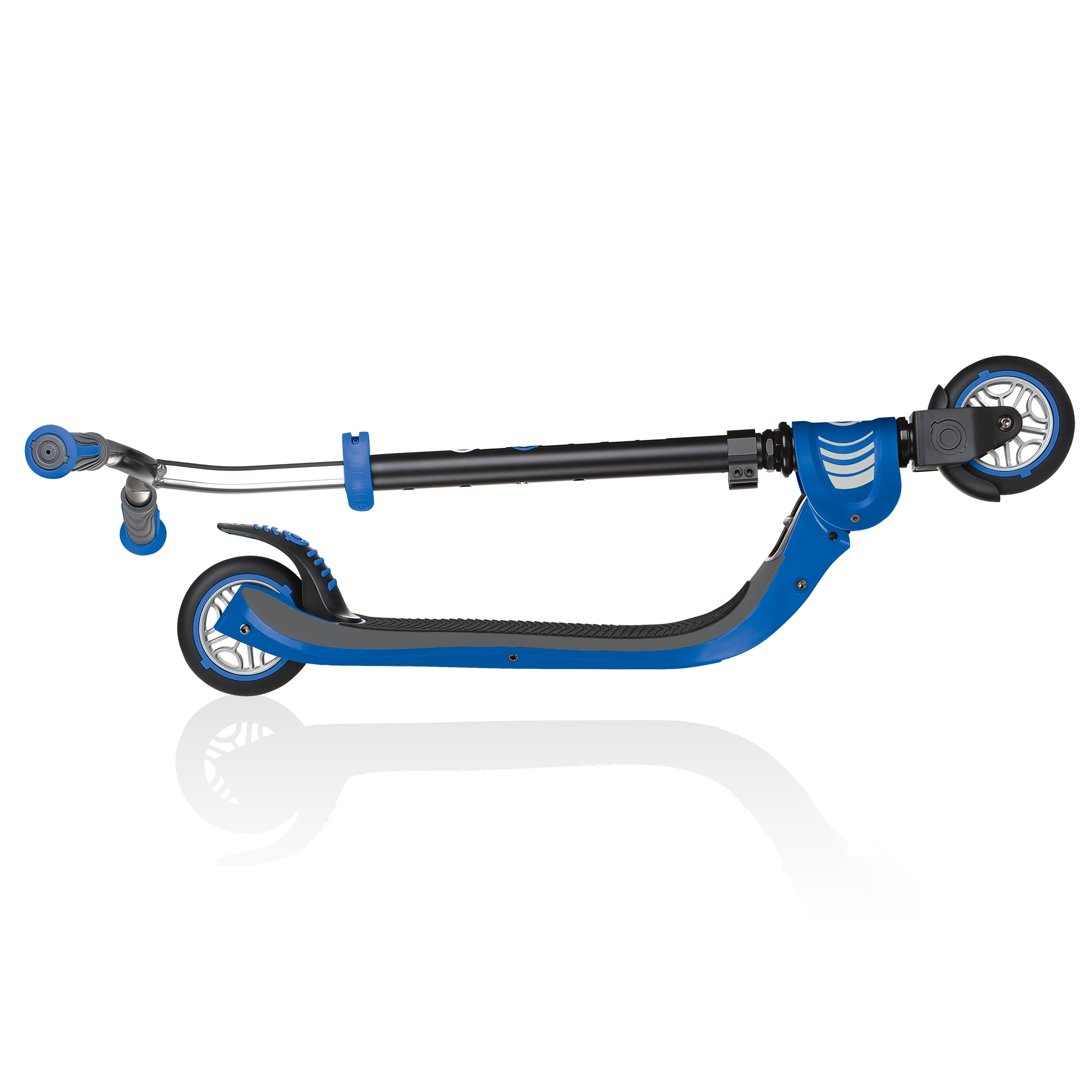 FLOW-FOLDABLE-125-2-wheel-foldable-scooter-for-kids-navy-blue 1