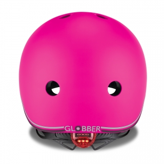 EVO-helmets-scooter-helmets-for-toddlers-with-LED-lights-safe-helmet-for-toddlers-neon-pink thumbnail 2