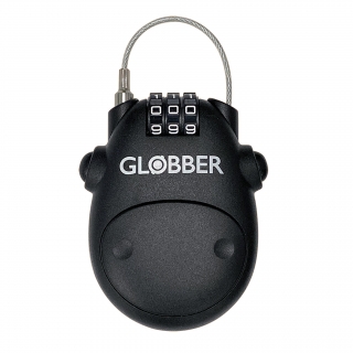 GLOBBER_LOCK-robust-and-ergonomic-designed-universal-lock-with-steel-cable_black thumbnail 0