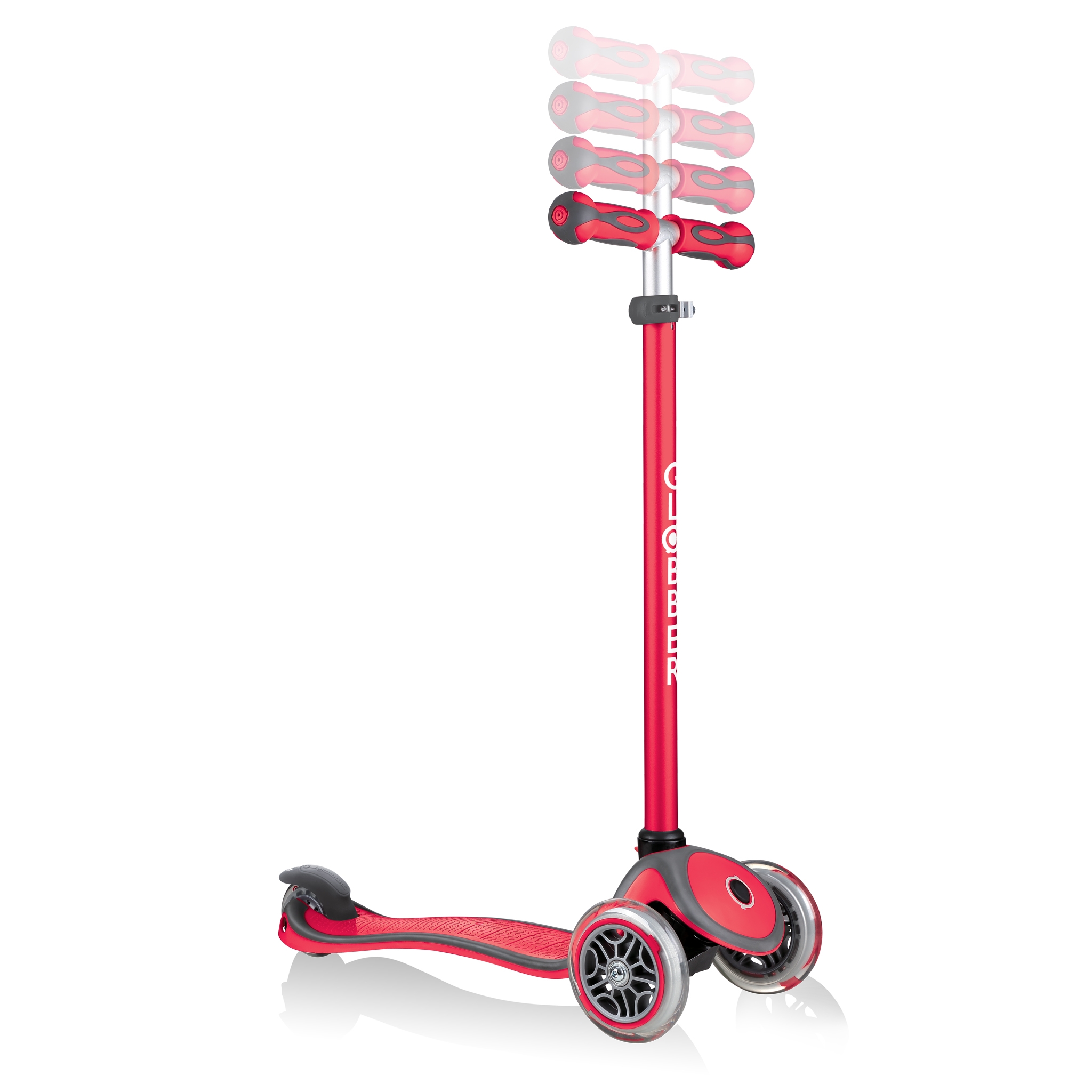 GO-UP-COMFORT-scooter-with-seat-4-height-adjustable-T-bar-new-red 5