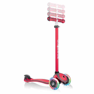 GO-UP-COMFORT-LIGHTS-scooter-with-seat-4-height-adjustable-T-bar-new-red thumbnail 5