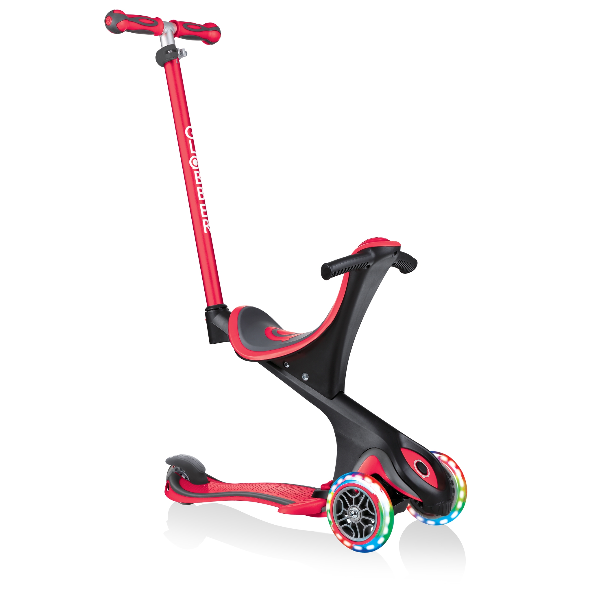GO-UP-COMFORT-LIGHTS-scooter-with-seat-with-extra-wide-seat-new-red 0
