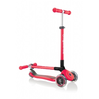 PRIMO-FOLDABLE-3-wheel-fold-up-scooter-for-kids-new-red thumbnail 0