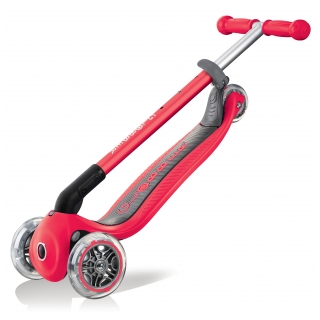 PRIMO-FOLDABLE-3-wheel-foldable-scooter-for-kids-trolley-mode-new-red thumbnail 4
