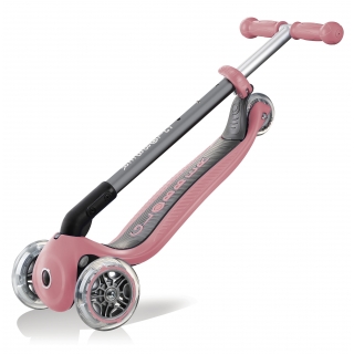 PRIMO-FOLDABLE-3-wheel-foldable-scooter-for-kids-trolley-mode-pastel-deep-pink thumbnail 4