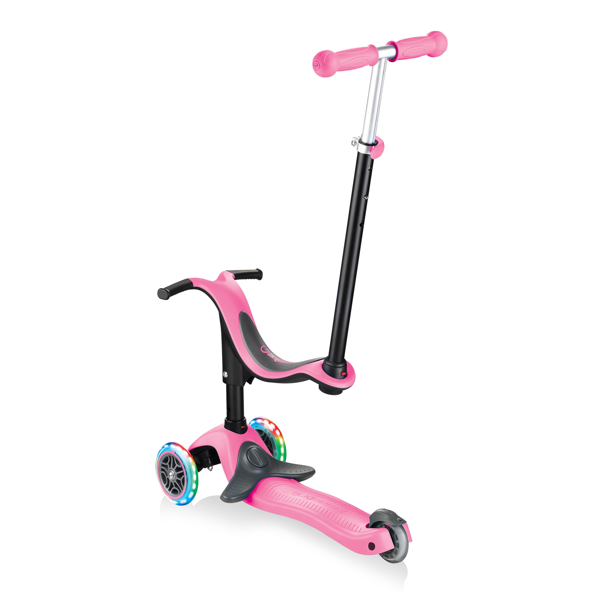 GO-UP-SPORTY-PLUS-LIGHTS-scooter-with-seat-with-removable-footrest_deep-pink 3