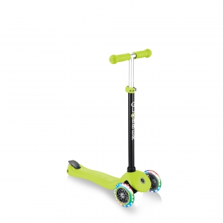 GO-UP-SPORTY-PLUS-LIGHTS-scooter-with-seat-scooter-mode_lime-green thumbnail 4
