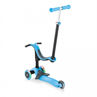 GO-UP-SPORTY-PLUS-LIGHTS-scooter-with-seat-with-removable-footrest_sky-blue thumbnail 3
