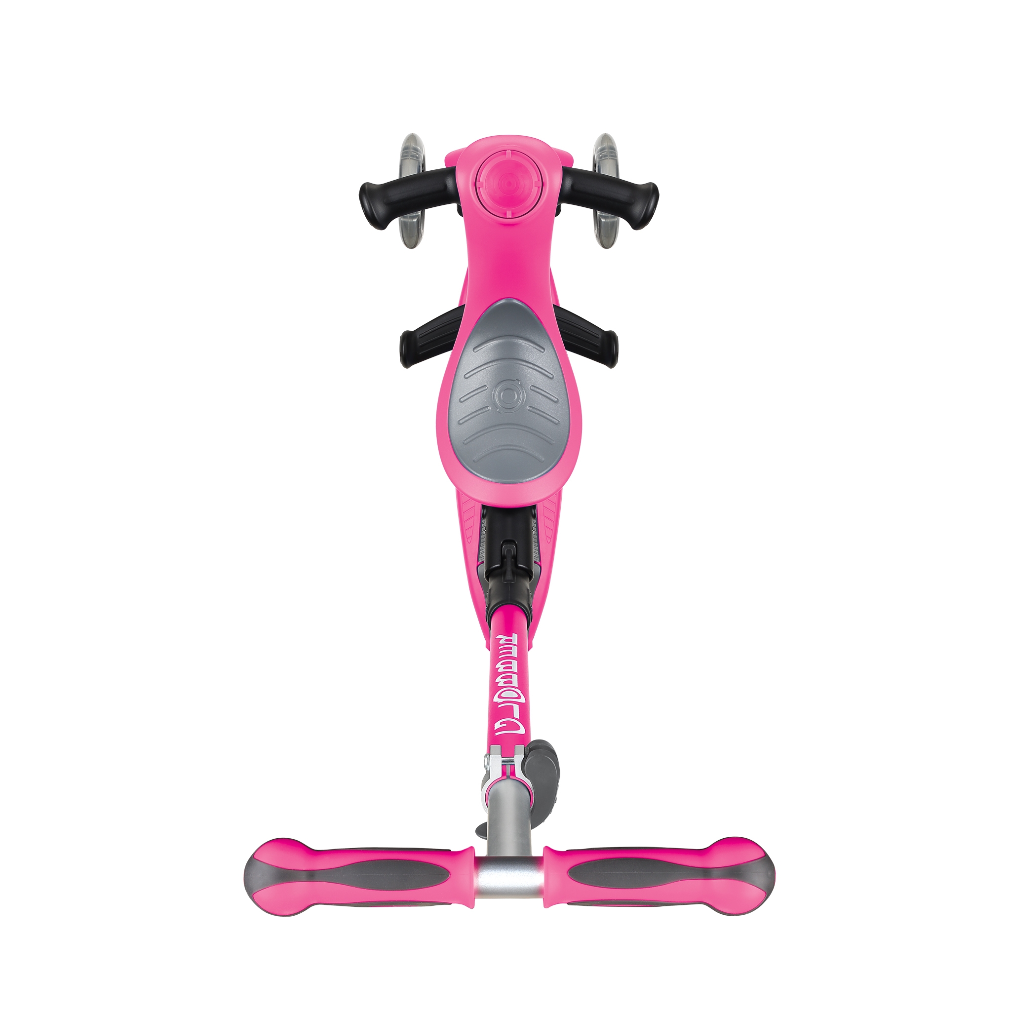 GO-UP-DELUXE-ride-on-walking-bike-scooter-with-extra-wide-3-height-adjustable-seat-deep-pink 2