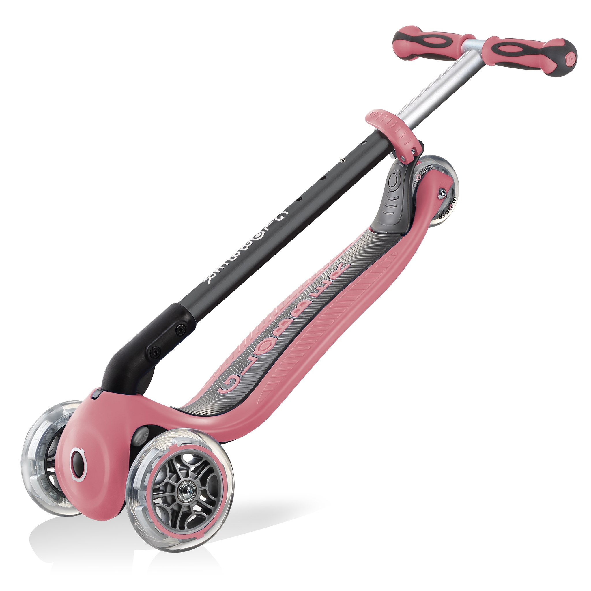 GO-UP-DELUXE-ride-on-walking-bike-scooter-trolley-mode-compatible-pastel-deep-pink 5