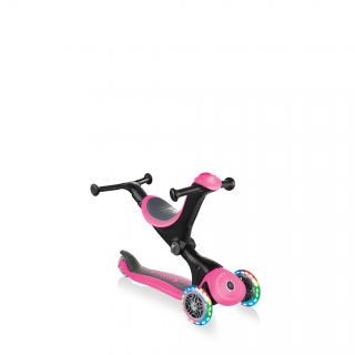 GO-UP-DELUXE-LIGHTS-walking-bike-mode-with-light-up-wheels-deep-pink thumbnail 3