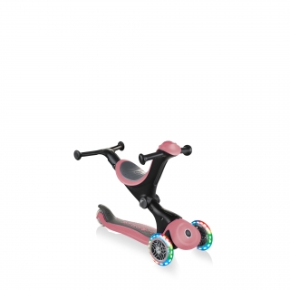 GO-UP-DELUXE-LIGHTS-walking-bike-mode-with-light-up-wheels-pastel-deep-pink thumbnail 3