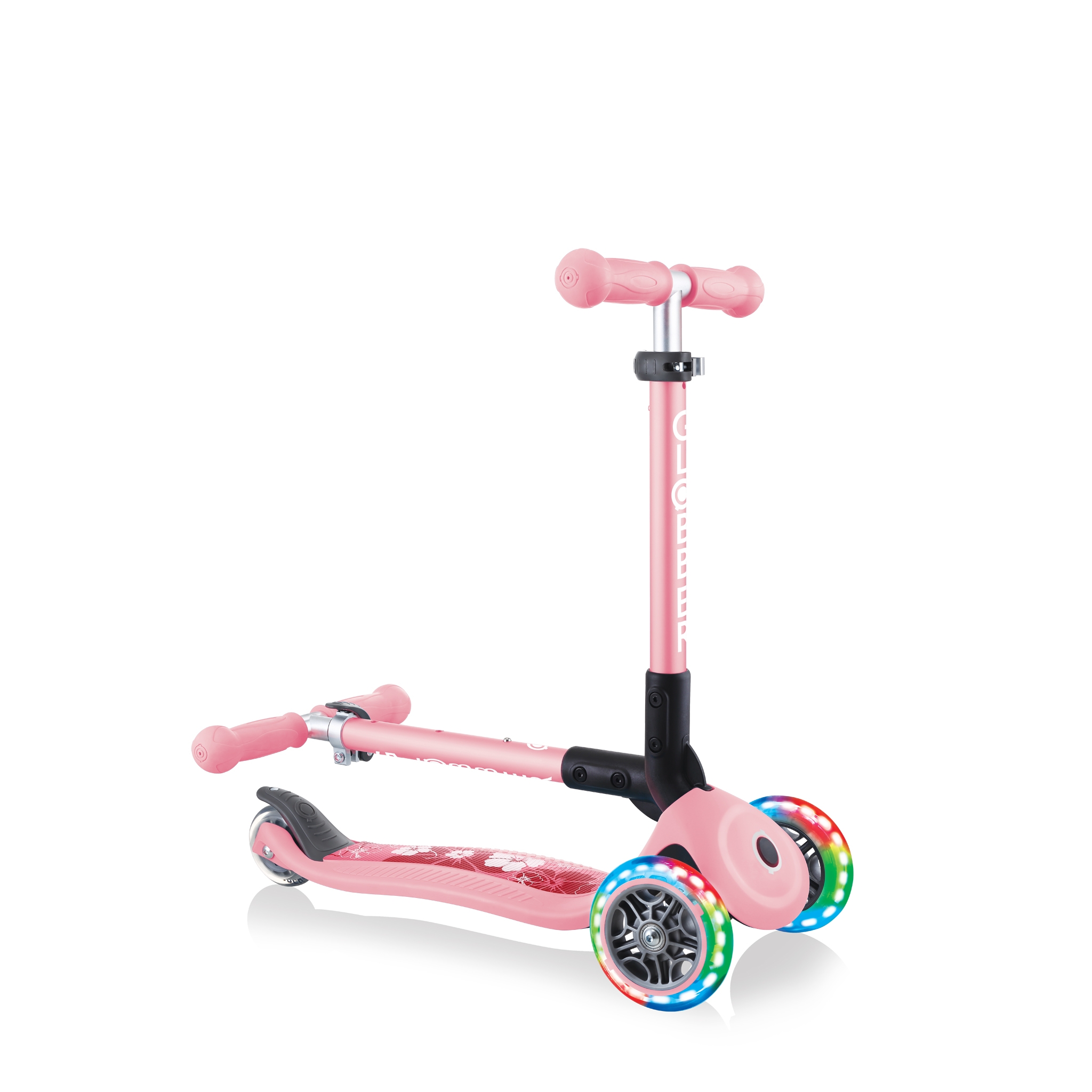 Foldable-3-wheel-scooter-for-toddlers-Globber-JUNIOR-FOLDABLE-FANTASY-LIGHTS 3