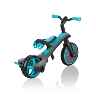 Globber-EXPLORER-TRIKE-4in1-all-in-one-baby-tricycle-and-kids-balance-bike-with-smart-pedal-storage thumbnail 8