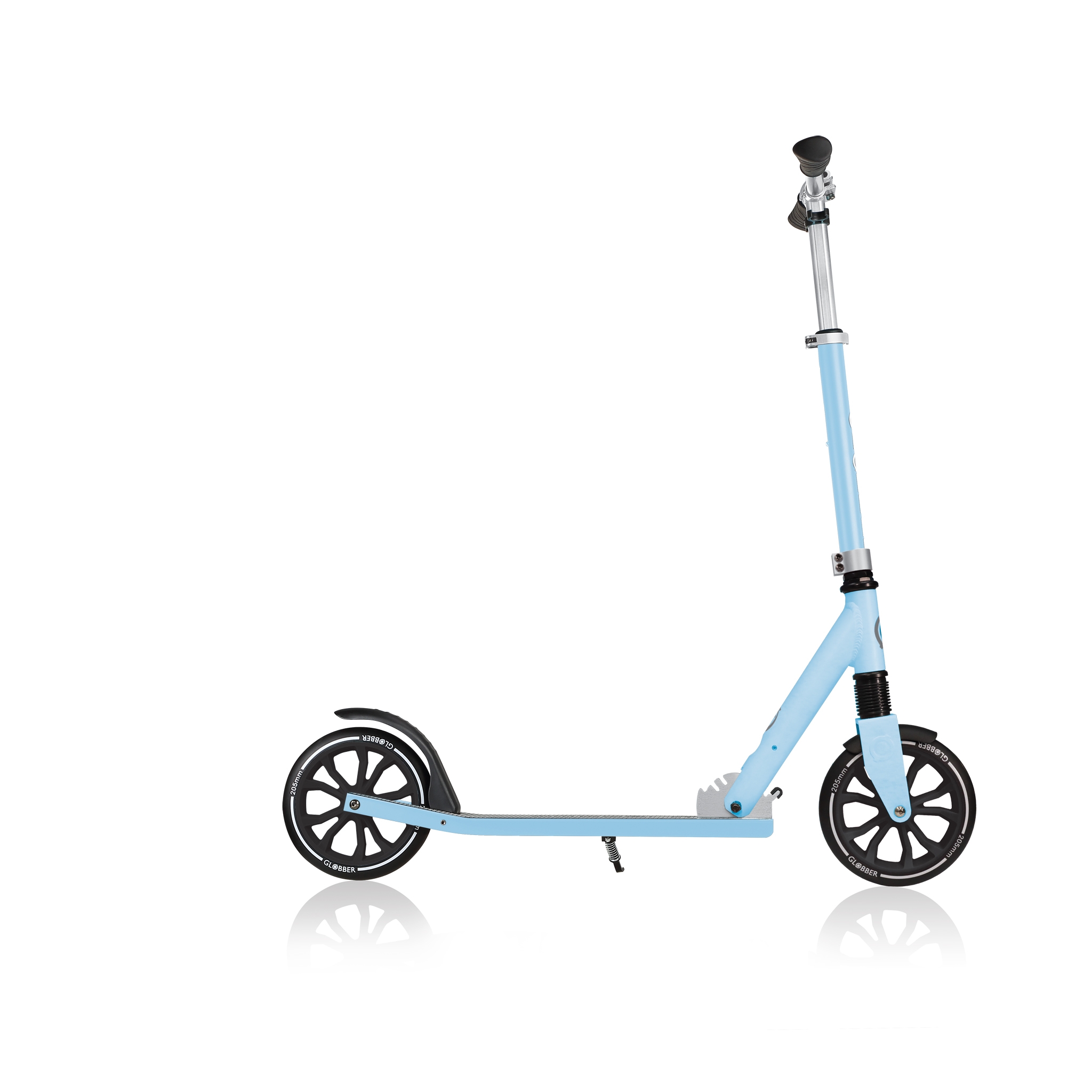 Globber-NL-205-collapsible-2-wheel-scooter-for-kids-with-big-wheels-205mm 5